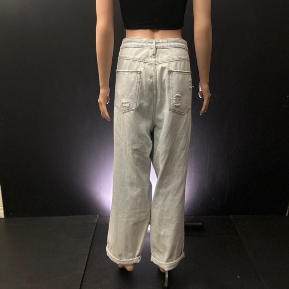 NWT Fashion Nova Distressed Jeans size 20 - Picture 4 of 10